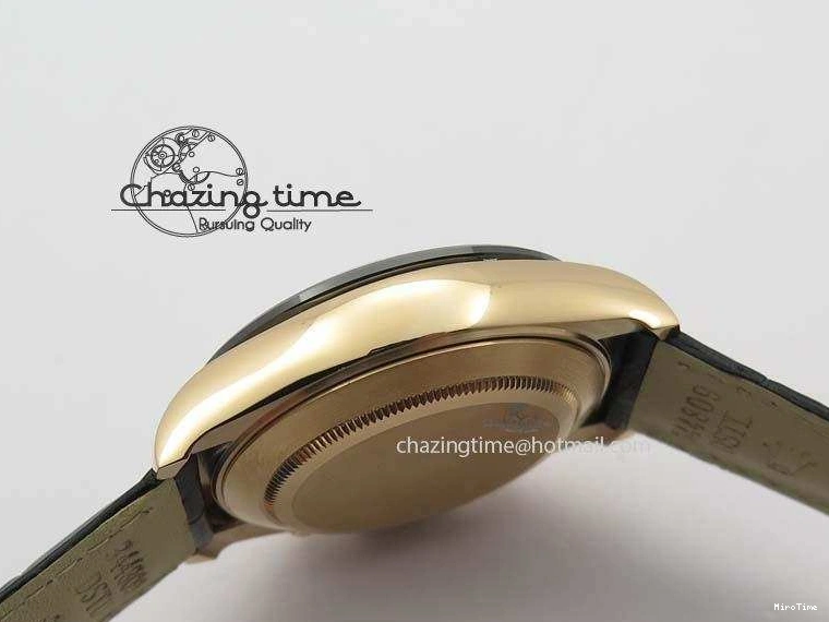 MiroTime 0326 Comfortable Daytona 116515 Noob 1:1 Best Edition Black RG Dial On Black Leather Strap A 3788